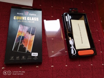 Защитное ультрафиолетовое UV стекло на Samsung Note 9 N960
Защитное ультрафиоле. . фото 2