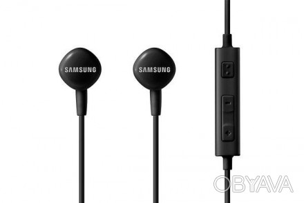 
Настоящая оригинальная вакуумная гарнитура Samsung EO-HS1303 чёрного цвета.
Уст. . фото 1