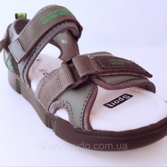 Спортивные кожаные сандалии от проверенного производителя EeBb мальчикам
Артикул. . фото 9