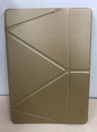 Чохол-книжка Logfer Origami Leather Case для iPad 8 10.2" 2020 Gold Чехол н. . фото 7