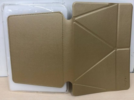 Чохол-книжка Logfer Origami Leather Case для iPad 8 10.2" 2020 Gold Чехол н. . фото 6