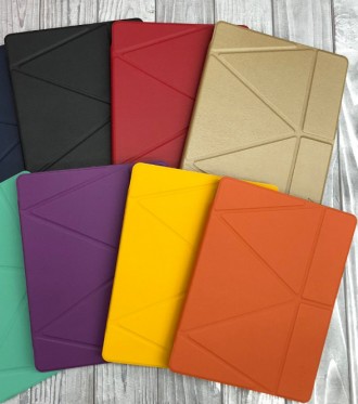 Чохол-книжка Logfer Origami Leather Case для iPad 8 10.2" 2020 Gold Чехол н. . фото 3