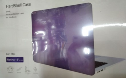 Чехол Purple Mac New Air 13" 2020 A1932/A2179/А2337 фиолетовый пластик
Защ. . фото 5