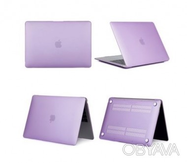 Чехол Purple Mac New Air 13" 2020 A1932/A2179/А2337 фиолетовый пластик
Защ. . фото 1