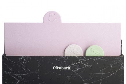Набор Ofenbach NB 100200: блок для ножей и набор разделочных досок с текстурной . . фото 6