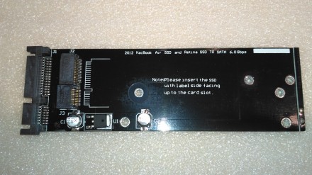 Переходник адаптер Mac A1465 A1466 ( 2012 год ) SSD to -> sata SSD HDD. Харків. фото 1 Переходник адаптер Mac A1465 A1466 ( 2012 год ) SSD to -> sata SSD HDD. Харків. фото 1