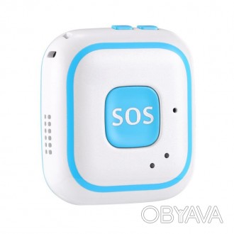 Портативный GPS трекер для детей с кнопкой SOS Badoo Security V28 - маленький пе. . фото 1