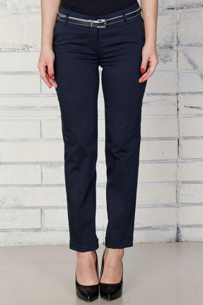 
Классические женские брюки, производство Vivento Турция. Покрой слегка зауженны. . фото 2