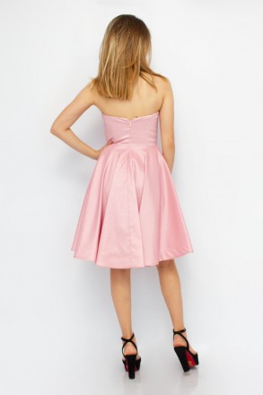 
Нарядное платье нежного розового цвета, производство Турция. Покрой платья отре. . фото 4