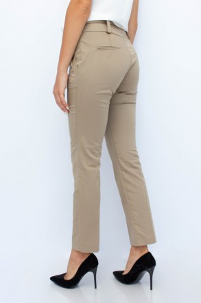 
Классические женские брюки, производство Kasha Турция. Брюки однотонного серого. . фото 5