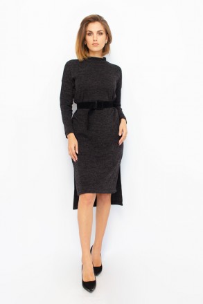 
Оригинальное платье Perry черного цвета, производство Турция. Крой приталенный,. . фото 2