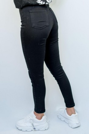 
Классические женские джинсы, производитель Dilvin, турция. Покрой зауженный, тк. . фото 4