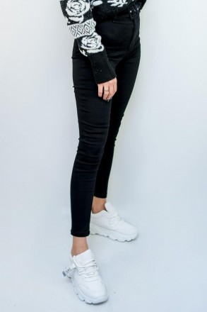 
Классические женские джинсы, производитель Dilvin, турция. Покрой зауженный, тк. . фото 3