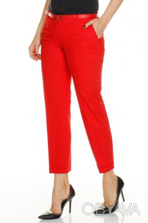 
Классические женские брюки, производство Vivento Турция. Покрой слегка зауженны. . фото 1