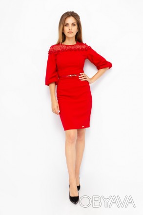 
Оригинальное платье Roxelan, производство Турция. Платье красного цвета. Крой п. . фото 1
