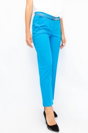 
Классические женские брюки, производство Vivento Турция. Покрой слегка зауженны. . фото 2