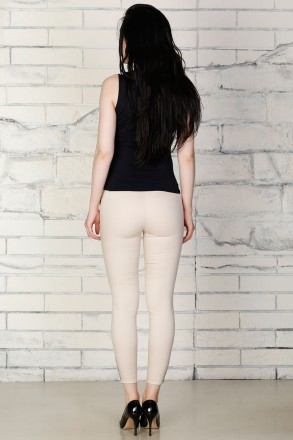 
Женские брюки, производство Vivento Турция. Покрой зауженный, по ноге, длинна с. . фото 6