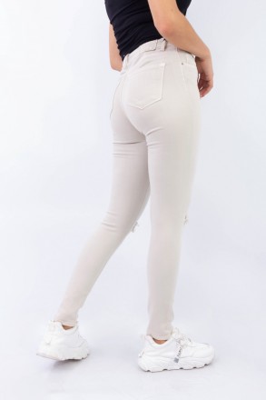 
Классические женские джинсы, производитель Replus Турция. Покрой зауженный, тка. . фото 4