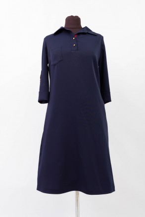 
Оригинальное платье Effective синего цвета, производство Турция. Ткань мягкая, . . фото 2