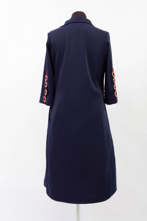 
Оригинальное платье Effective синего цвета, производство Турция. Ткань мягкая, . . фото 5