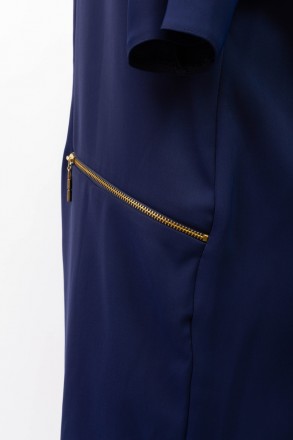 
Оригинальное платье Bies&B8 синего цвета, производство Турция. Ткань мягкая, не. . фото 7