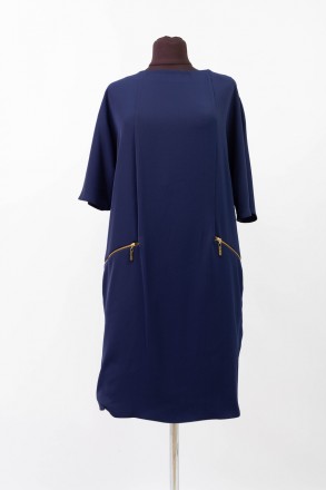 
Оригинальное платье Bies&B8 синего цвета, производство Турция. Ткань мягкая, не. . фото 2
