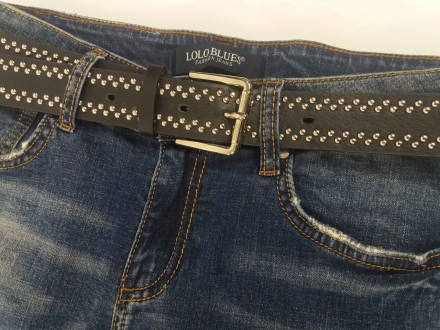 
Классические женские джинсы, производитель Lolo Blues. Покрой зауженный, ткань . . фото 8