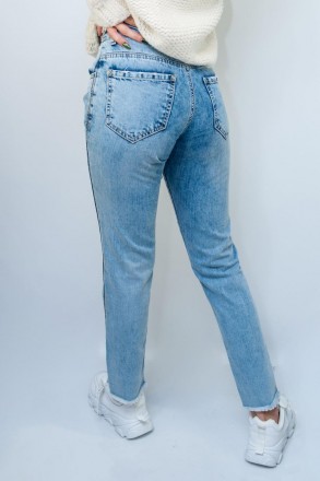 
Классические женские джинсы, производитель Justor. Покрой зауженный, ткань плот. . фото 6
