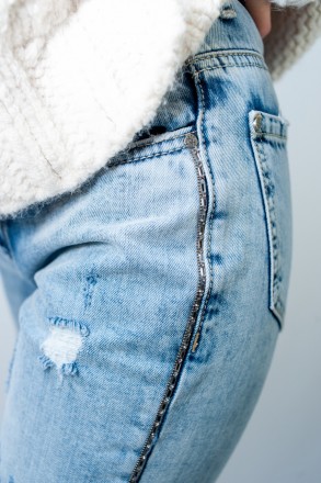 
Классические женские джинсы, производитель Justor. Покрой зауженный, ткань плот. . фото 8