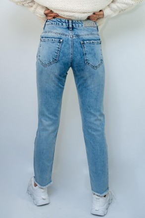 
Классические женские джинсы, производитель Justor. Покрой зауженный, ткань плот. . фото 7