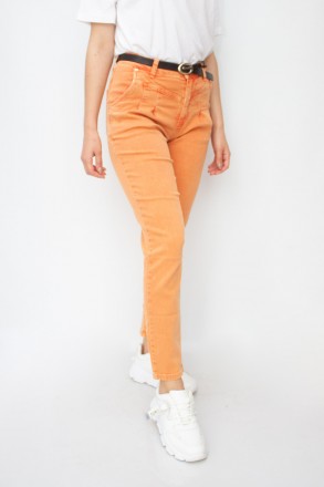 
Оригинальные женские джинсы, производство Турция. Покрой слегка зауженный к низ. . фото 3