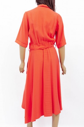 
Оригинальное платье Estee красного цвета, производство Турция. Ткань мягкая, не. . фото 4