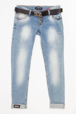 
Женские джинсы больших размеров, производство Турция. Покрой зауженный, ткань п. . фото 2
