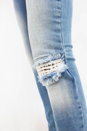 
Классические женские джинсы, производство Турция. Покрой зауженный, ткань плотн. . фото 7