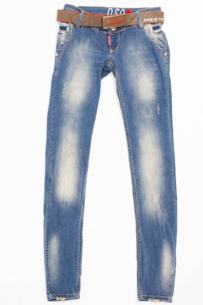 
Классические женские джинсы, производство Турция. Покрой зауженный, ткань плотн. . фото 2