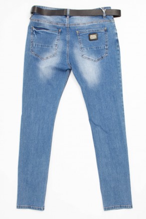 
Женские джинсы больших размеров, производство Китай. Покрой прямой, ткань плотн. . фото 3