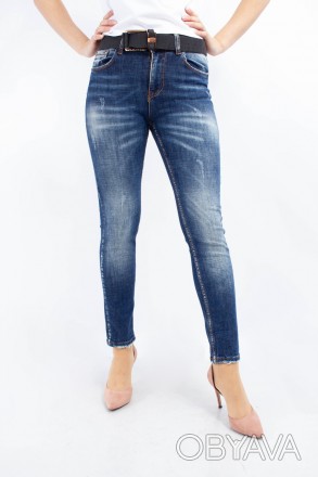 
Классические женские джинсы, производитель Jijoys Турция. Покрой зауженный, тка. . фото 1