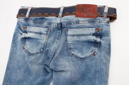 
Классические женские джинсы, производство Турция. Покрой зауженный, ткань плотн. . фото 5