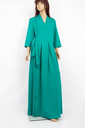 
Оригинальное платье Granat зеленого цвета, производство Турция. Ткань мягкая, н. . фото 2