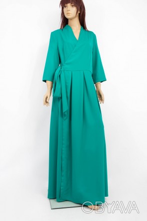 
Оригинальное платье Granat зеленого цвета, производство Турция. Ткань мягкая, н. . фото 1