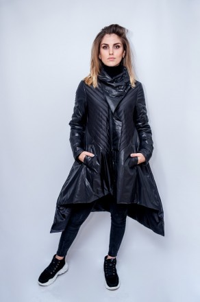
Демисезонная куртка Boruoss классического черного цвета. Качество - фабричный К. . фото 6
