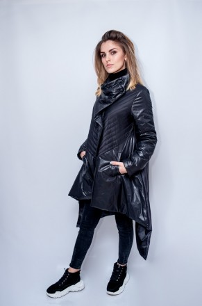
Демисезонная куртка Boruoss классического черного цвета. Качество - фабричный К. . фото 4