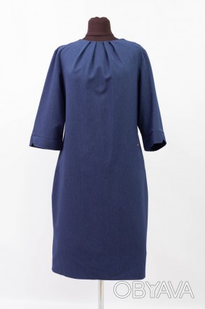 
Оригинальное платье Asil line синего цвета, производство Турция. Ткань мягкая, . . фото 1