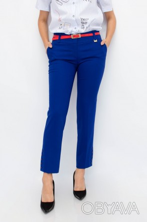 
Классические женские брюки, производство Vivento Турция. Брюки однотонного цвет. . фото 1