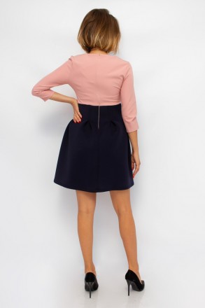 
Стильное платье Bodyform розовый с синим цвет, производство Турция. Ткань плать. . фото 4