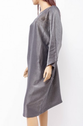 
Оригинальное платье Bies&B8 серого цвета, производство Турция. Ткань мягкая, не. . фото 3