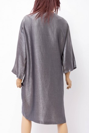 
Оригинальное платье Bies&B8 серого цвета, производство Турция. Ткань мягкая, не. . фото 4