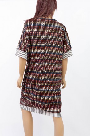 
Оригинальное платье Wish с абстрактным узором, производство Турция. Ткань мягка. . фото 4