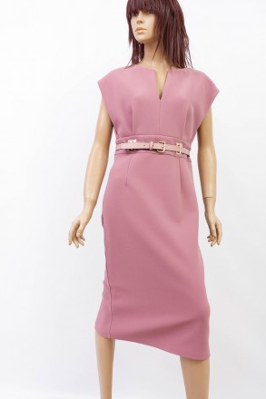 
Оригинальное платье Bechetti розового цвета, производство Турция. Ткань мягкая,. . фото 2