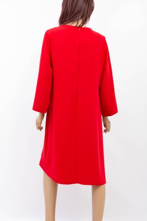 
Оригинальное платье November красного цвета, производство Турция. Ткань мягкая,. . фото 3